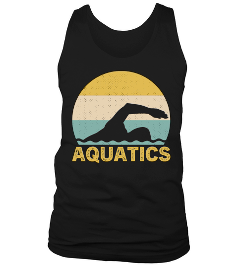 Sunset Aquatics Vintage Retro Tank Top Unisex