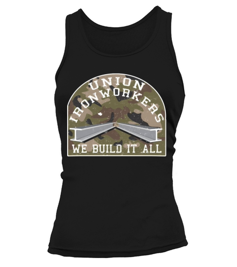 Union Ironworker Camouflage Laborer Tank top Woman