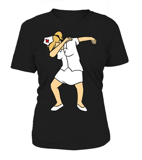 Dabbing Nurse T-shirt Funny Dab Nursing Profession Gift Tee Women's T-Shirt