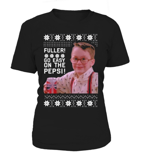 Kevin Mccallister Go Easy On The Pepsi Ugly Christmas Women's T-Shirt