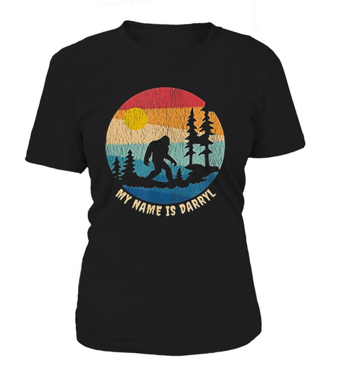 My Name Is Darryl Distressed Vintage Bigfoot Women's T-Shirt