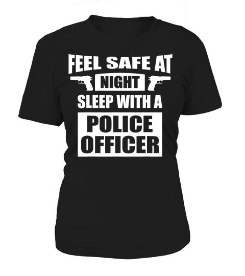 Police Officer Shirt Gift Tshirt Tee Present Fun Funny Cop Women's T-Shirt