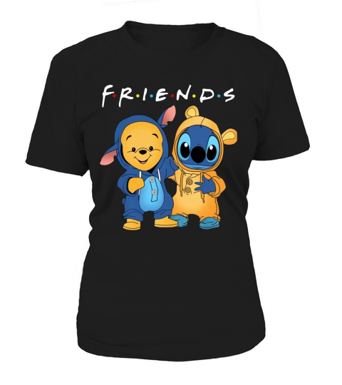 the pooh and stich friends sweater - Ladies Flowy Tank Women's T-Shirt