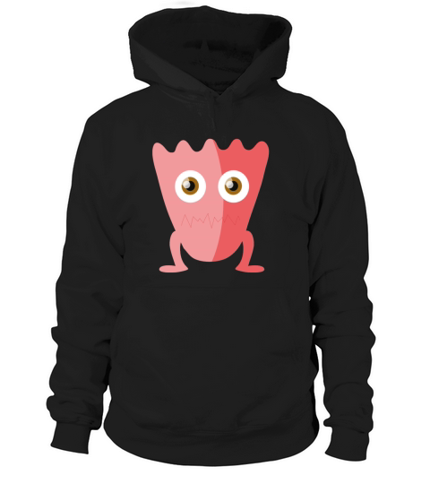 Monster Vintage Rosado Hoodie Unisex