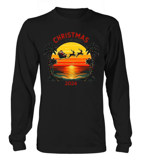 Christmas To The Beach 2024 02 Long sleeved Unisex