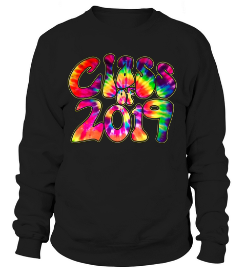Senior Class Of 2019 Graduation Colorful Stylish T-shirt Sweatshirt Unisex