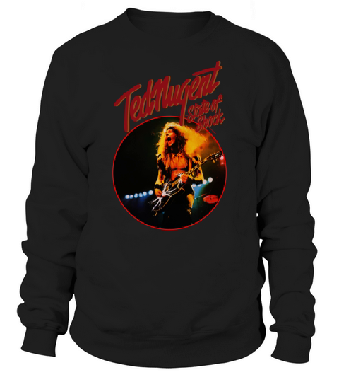 Ted Nugent State Of Shock Art Sweatshirt Unisex