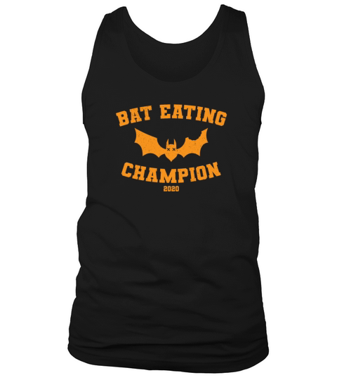 Bat Eating Champion 2020 Funny Halloween Humor Tank Top Unisex