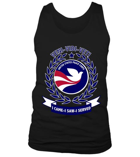 I Came I Saw I Served Peace Corps T-shirt Tank Top Unisex