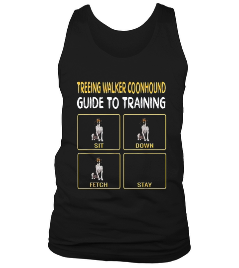 Treeing Walker Coonhound Guide To Training Dog Tank Top Unisex