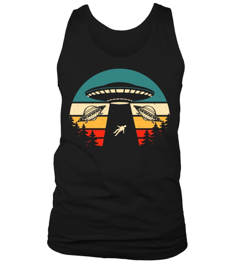 Vintage UFO Alien 11 Tank Top Unisex
