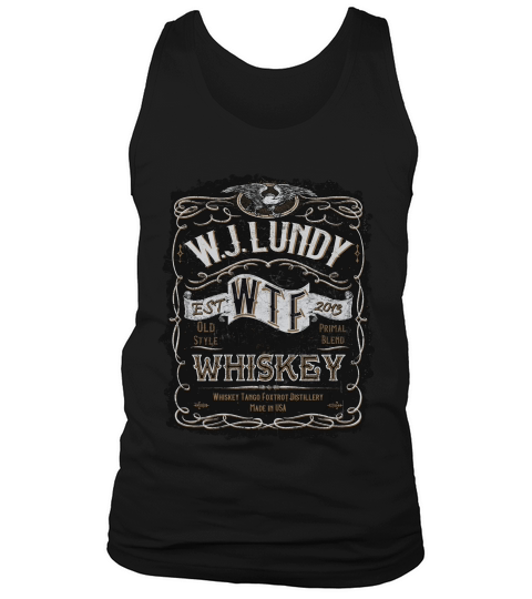 Wj Lundy Wtf Whiskey Long Sleeve Tank Top Unisex