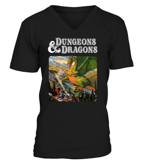 Dungeons and Dragons V-Neck T-shirt