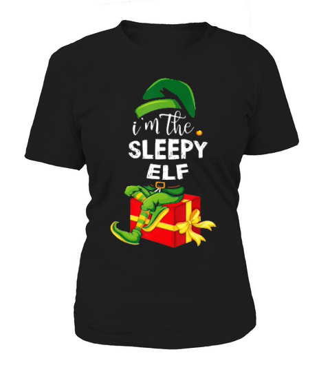 Im The Sleepy Elf Christmas Women's T-Shirt