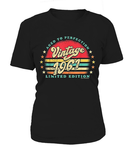Retro Vintage 60th Birthday 1961 Aged To Perfection Women's T-Shirt