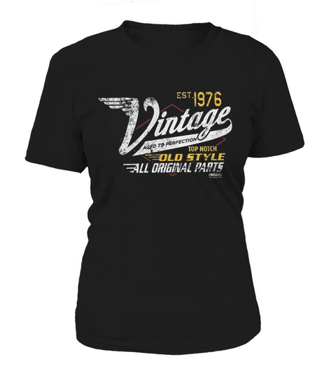 Vintage 1976 Aged To Perfection Women's T-Shirt