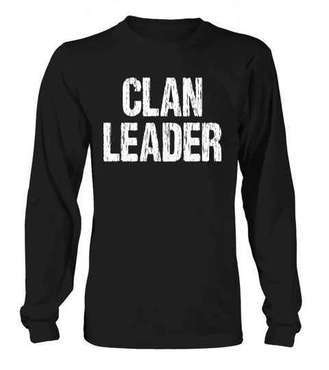 Clan Leader Clash On T Shirt T-Shirt Unisex Long sleeved Unisex