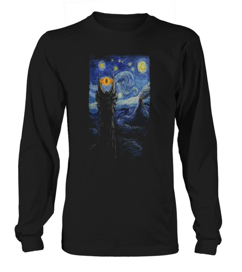 sauron van gogh Long sleeved Unisex