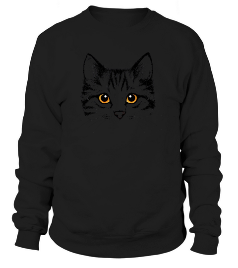 sketches of animals cat Long sleeved Unisex Sweatshirt Unisex