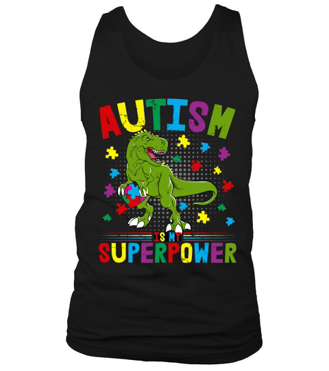 Autism is My Superpower Autism Awareness Tank Top Unisex