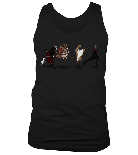 walking towards the Grail Tank Top Unisex