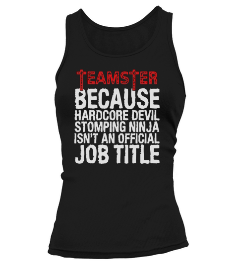 TEAMSTER Devil Jobtitle Tank top Woman