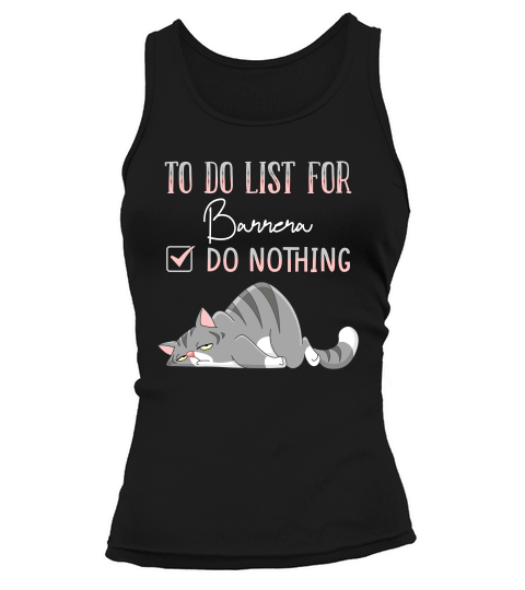 To Do List For Barrera Tank top Woman