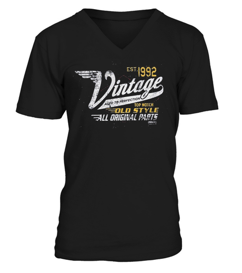 29th Birthday Vintage V-Neck T-shirt