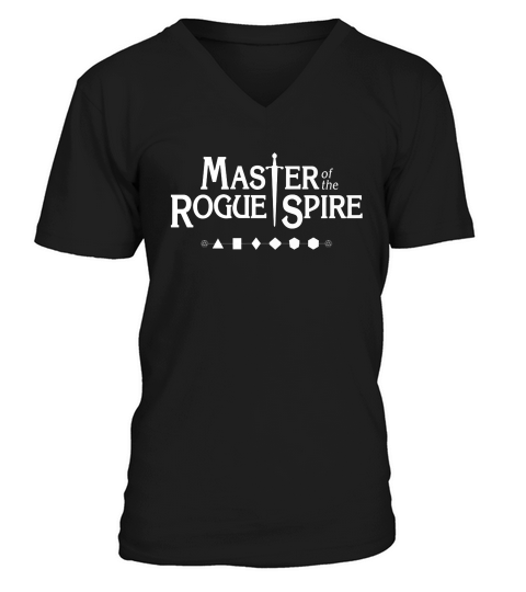 Master Of The Rogue Spire Logo T-shirt V-Neck T-shirt
