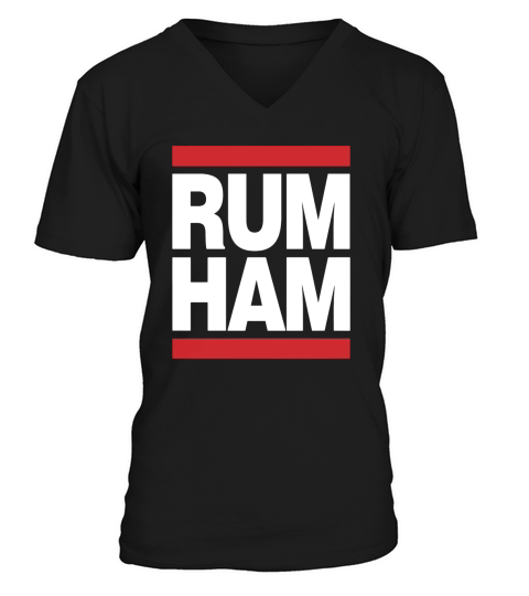 Rum Ham Always Sunny In Philadelphia V-Neck T-shirt