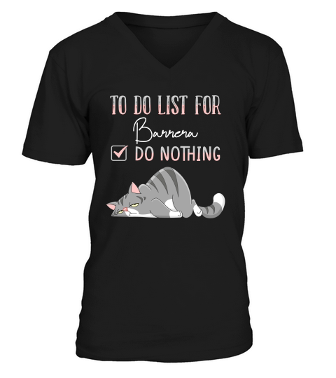 To Do List For Barrera V-Neck T-shirt
