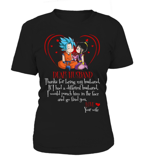 Goku And Chichi Husband Women's T-Shirt