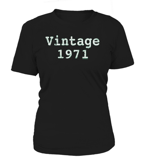 Vintage 1971 Women's T-Shirt