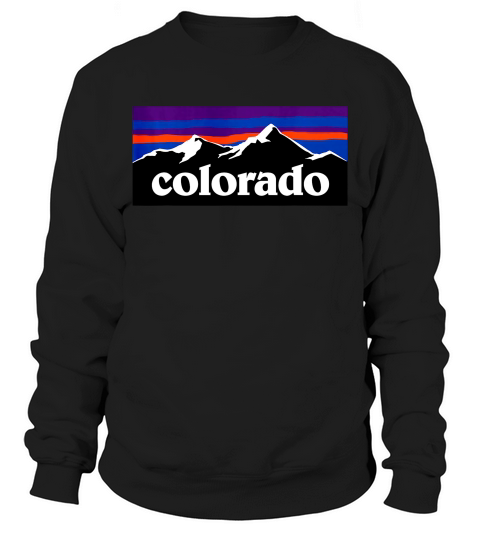 Colorado Mountains Outdoor Flag Design Mcma T-shirt Sweatshirt Unisex