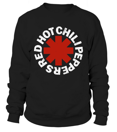Red Hot Chili Peppers Vintage Logo Distressed Sweatshirt Unisex