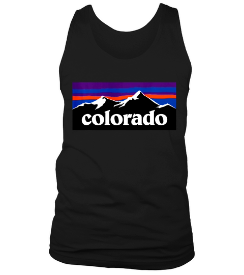Colorado Mountains Outdoor Flag Design Mcma T-shirt Tank Top Unisex