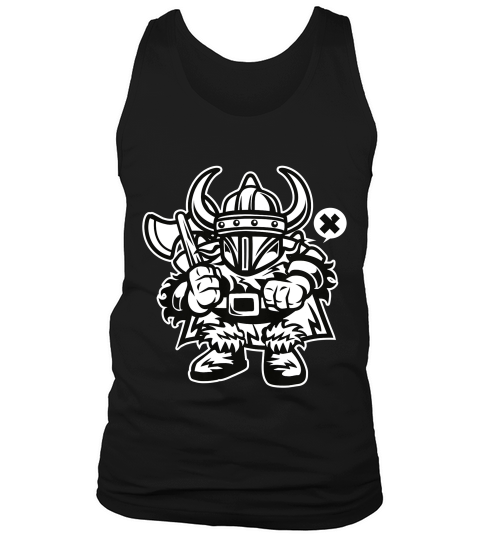 Shirt Nordic Scandinavian Warrior Viking Helmet T-shirt Tank Top Unisex