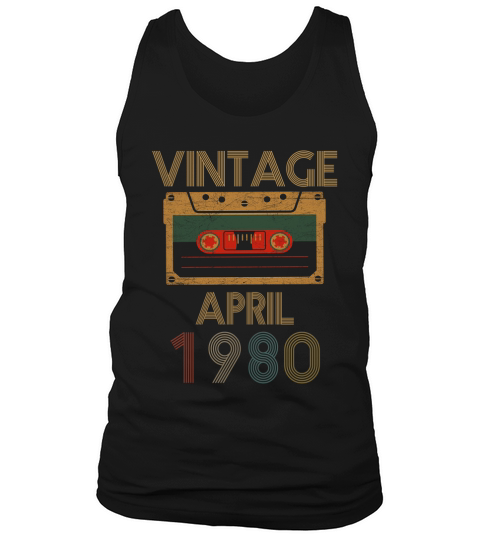 Vintage april 1980 - Unisex Long Sleeve Tank Top Unisex