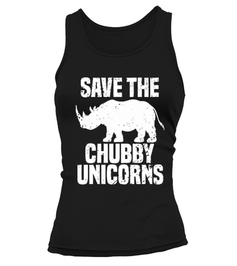 Save The Chubby Unicorn Hipster Tank top Woman