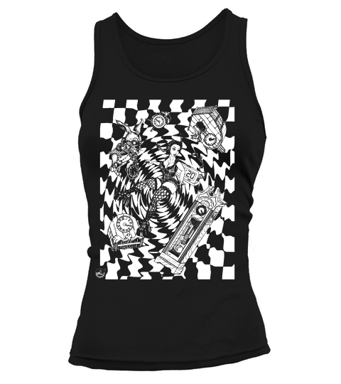 Sfynx Alice In Wonderland Rabbit Hole Edm Rave T-shirt Tank top Woman
