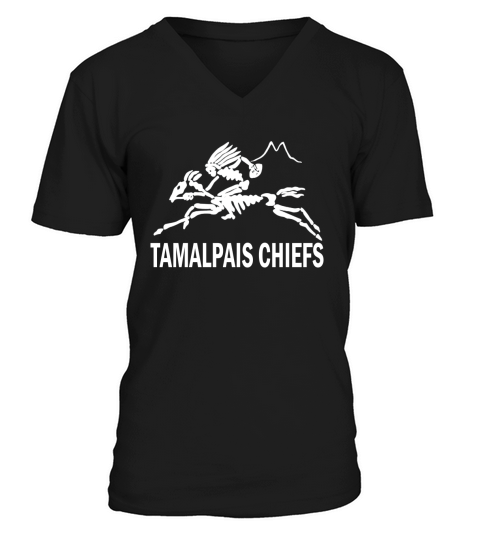 awesome Tamalpais Chiefs V-Neck T-shirt