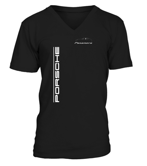 Porsche Panamera side V-Neck T-shirt