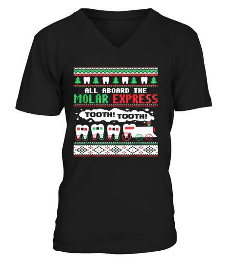 The Molar Express Sweatershirts and Mugs V-Neck T-shirt