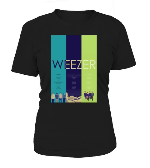 Blue To Green Weezers First 3 Albums Women's T-Shirt