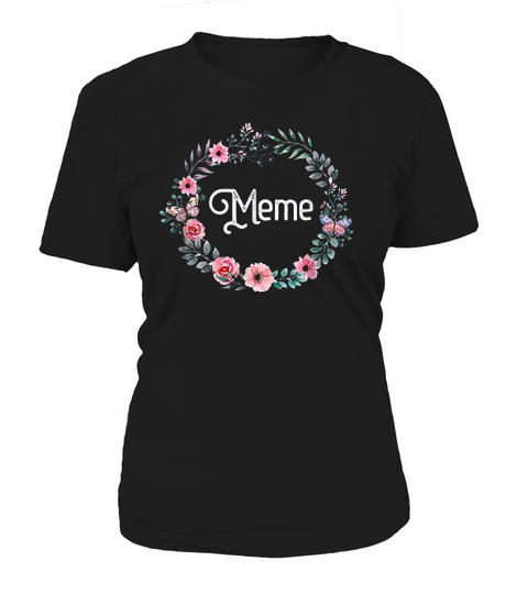 Mother Day Gift For Grandma Men Women Floral Meme Women's T-Shirt