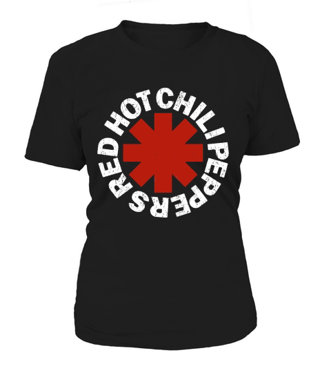 Red Hot Chili Peppers Vintage Logo Distressed Women's T-Shirt