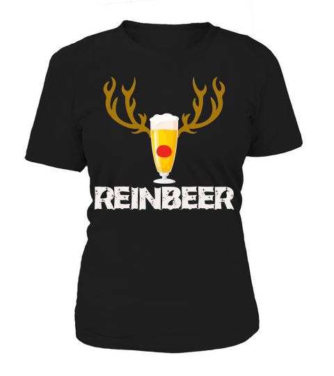 Reinbeer Reindeer Funny Drinking Christmas Gift T-shirt Women's T-Shirt