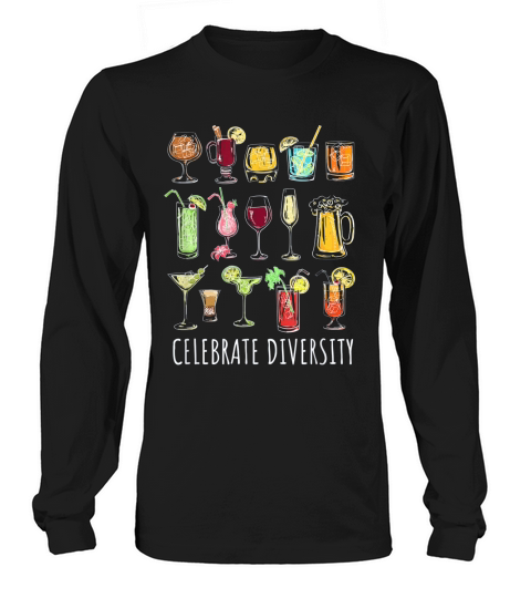Bartender Celebrate Diversity Long sleeved Unisex