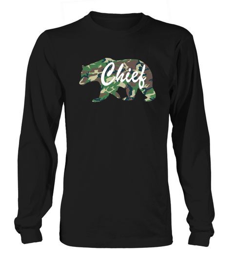 Chief Bearfunny Camping Summer Fathers Day Long sleeved Unisex