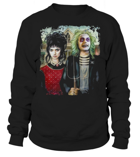 American Gothic Beetlejuice Sweatshirt Unisex